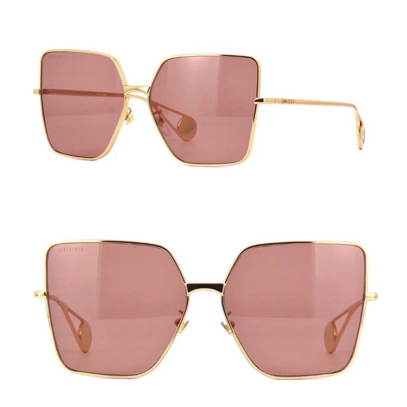 Gucci Accessories - Gucci 61mm modified square sunglasses